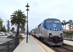 Our head end power of Amtrak Train # 14 at Santa Barbara Station-we arrived into here a couple of minutes early.